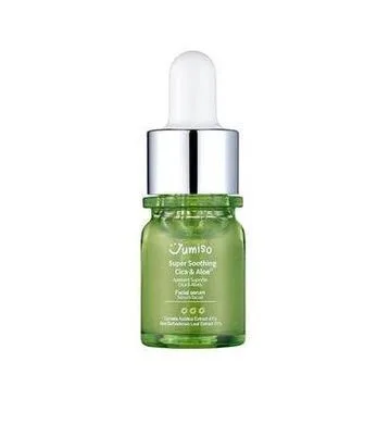 Jumiso Super Soothing Cica & Aloe Facial Serum 5 ml MINI — заспокоююча сироватка з екстрактами алое та центели 5 мл МІНІ
