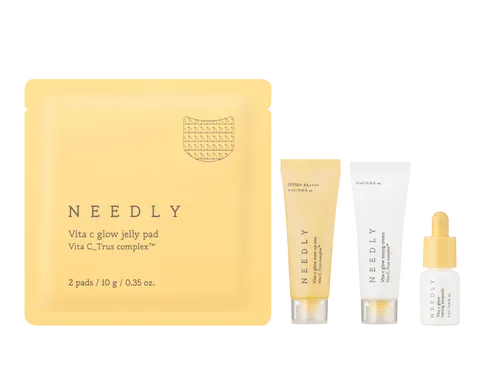 Набір мініатюр косметики з вітаміном С Needly Vita C Glow Miniature Set, 4 в 1