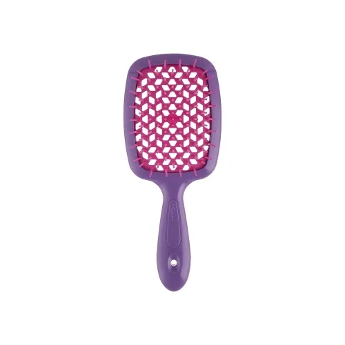 Гребінець для волосся фуксія з малиновим Janeke superbrush fuchsia and raspberry