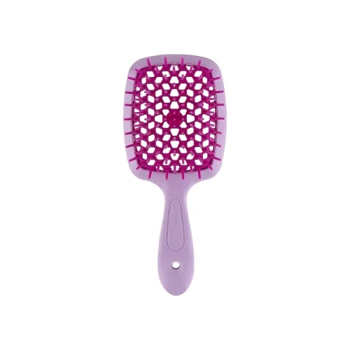 Гребінець для волосся лавандовий фуксія Janeke superbrush small lavender fuchsia