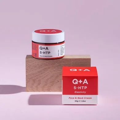 Q+A 5-HTP Face & Neck Cream — крем для еластичності шкіри