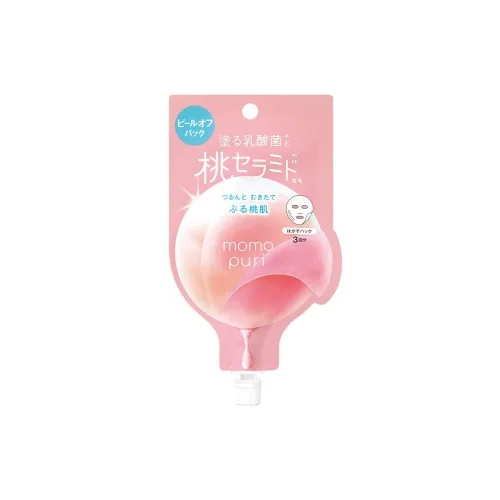 Очищувальна маска-плівка для обличчя 20 мл BCL momopuri peach fresh peel-off pack