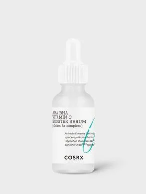 Cosrx AHA/BHA Refresh Vitamin C Booster Serum — освітлююча сироватка з кислотами і вітаміном С