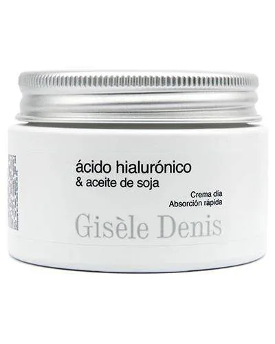 Crema facial Acido Hialuronico y Aceite de Soja Зволожуючий крем для обличчя з гіалуроновою кислотою і соєвою олією - Gisele Denis