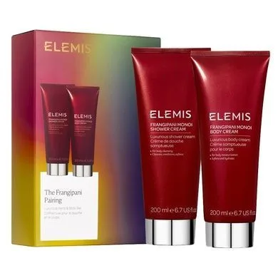 ELEMIS Kit: The Frangipani Pairing Luxurious Shower & Body Set