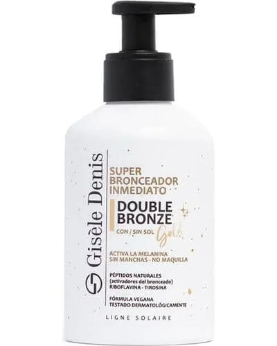 Gold Double Bronze Super Instant Tanning Lotion Супермиттєвий бронзатор - Gisele Denis