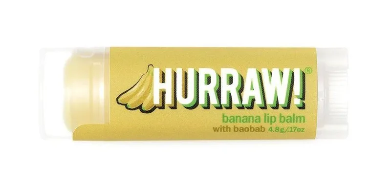 Бальзам для губ Hurraw! Banana Lip Balm – банан