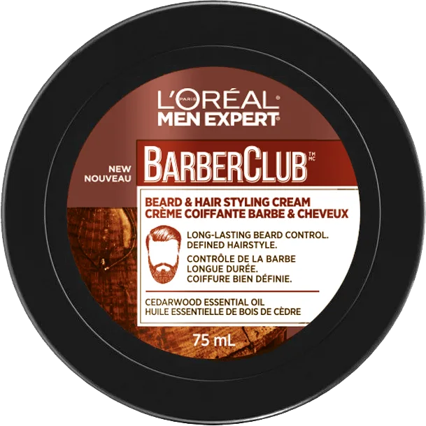Крем для укладки бороди та волосся L`Oreal MenExpert BarberClub, 75 мл