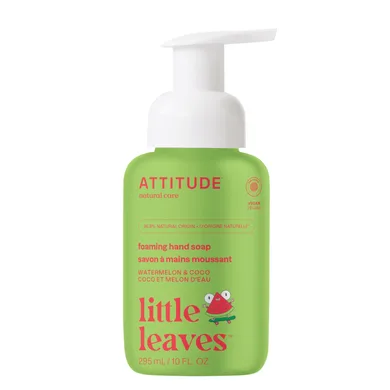 Піна для миття рук дитяча Кавун і кокос Little Leaves Attitude