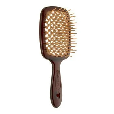 Гребінець коричневий з бежевим - JanekeSUPER BRUSH