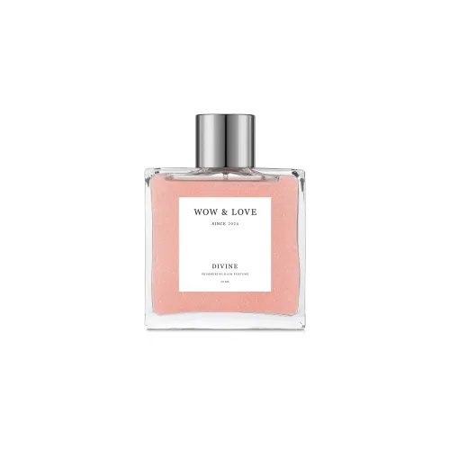 Шимерний парфум для волосся DIVINE 60 мл WOW&LOVE shimmer hair perfume divine