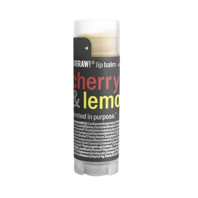 Hurraw! Cherry & Lemon Lip Balm – вишня та лимон