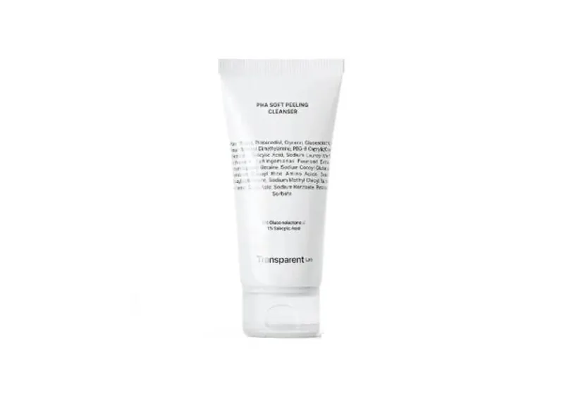 Transparent Lab PHA Soft Peeling Cleanser – ніжний засіб з кислотами для очищення шкіри