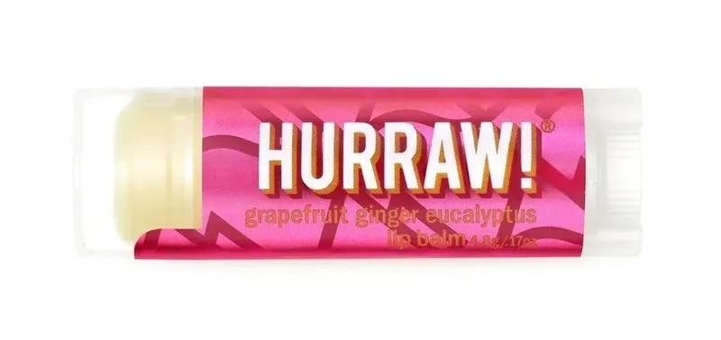 Бальзам для губ Hurraw! Kapha Lip Balm (Grapefruit Ginger Eucalyptus) – грейпфрут з евкаліптом та мадагаскарським імбиром