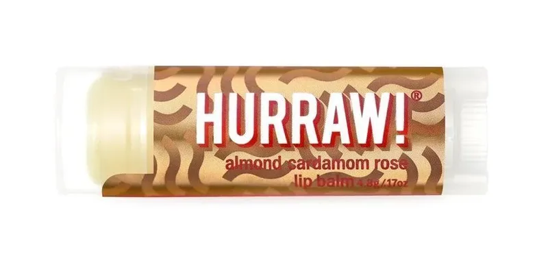 Бальзам для губ Hurraw! Vata Lip Balm – мигдаль, кардамон, троянда