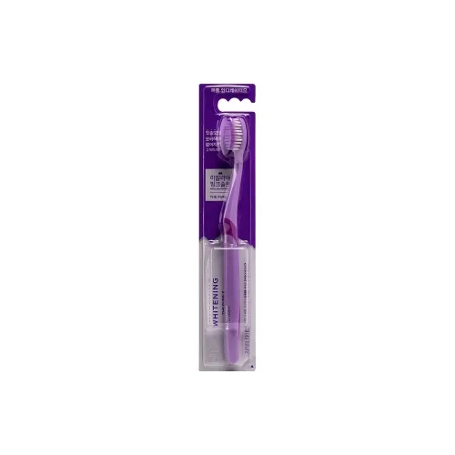Зубна щітка середньої жорсткості LG bamboosalt hps the purple toothbrush
