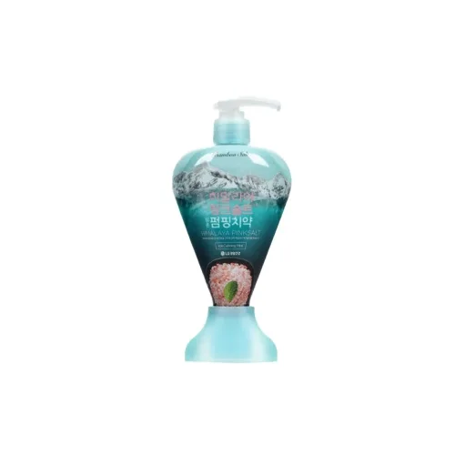 Зубна паста з гімалайською сіллю «Крижана м ята» LG perioe himalayan pink salt pumping toothpaste ice calming mint
