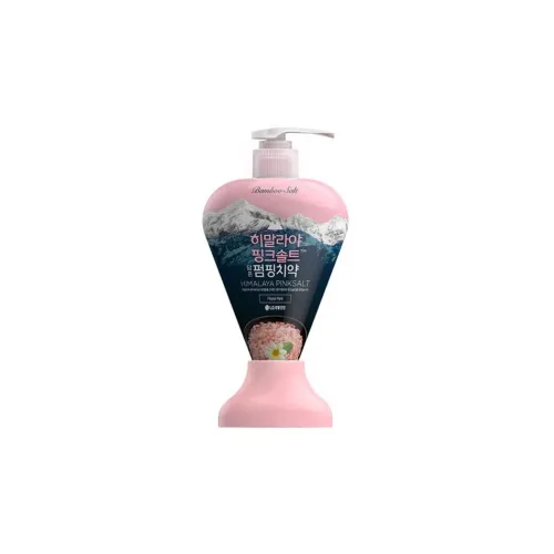 Зубна паста з гімалайською сіллю «Квіткова м ята» LG perioe himalayan pink salt pumping toothpaste floral mint