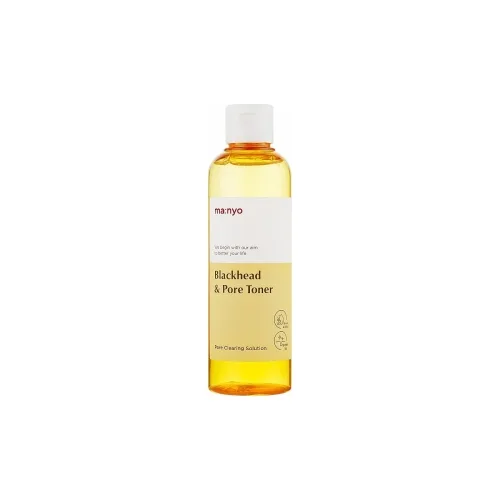 Очищувальний тонер проти чорних цяток 210 мл Manyo Factory blackhead & pore toner