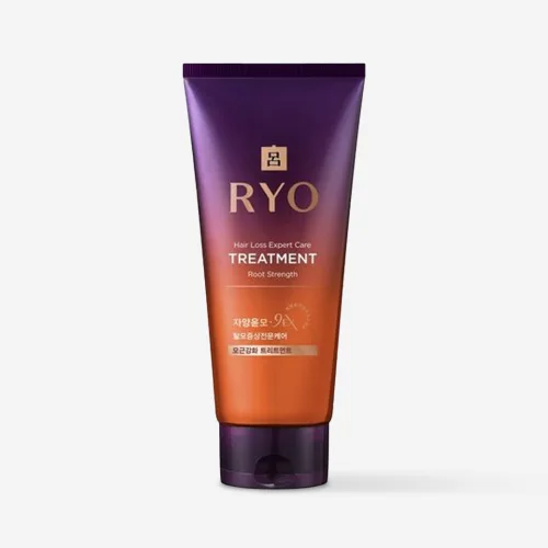 Зміцнювальна маска для коренів волосся 330 мл Ryo jayan 9ex hair loss professional care root strengthening treatment