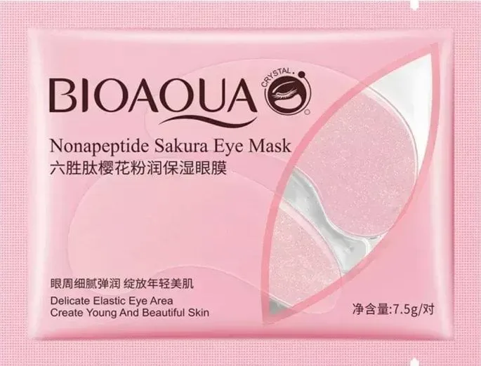 Патчі під очі BIOAQUA гідрогелеві із сакурою 7.5 г