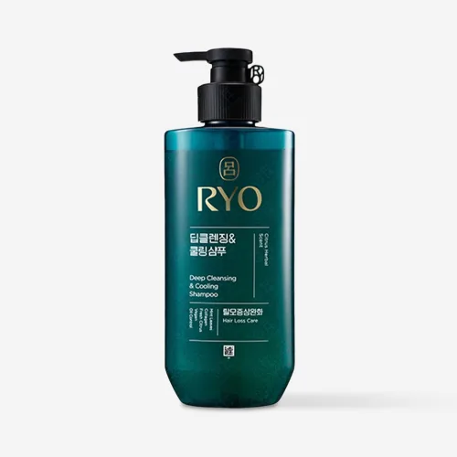 Очищуючий шампунь для жирної шкіри голови 480 мл Ryo cheongah deep cleansing & cooling shampoo