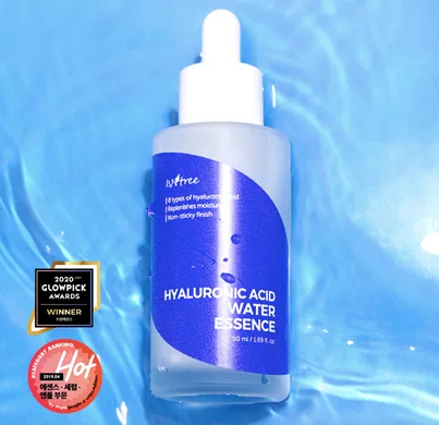 Isntree Hyaluronic Acid Water Essence – зволожуюча есенція з гіалуроновою кислотою (50 мл)