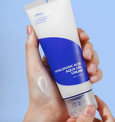 Isntree Hyaluronic Acid Aqua Gel Cream – зволожуючий гель-крем для обличчя 100 мл (УЦІНКА: ПОШКОДЖЕНЕ КАРТОННЕ ПАКУВАННЯ)