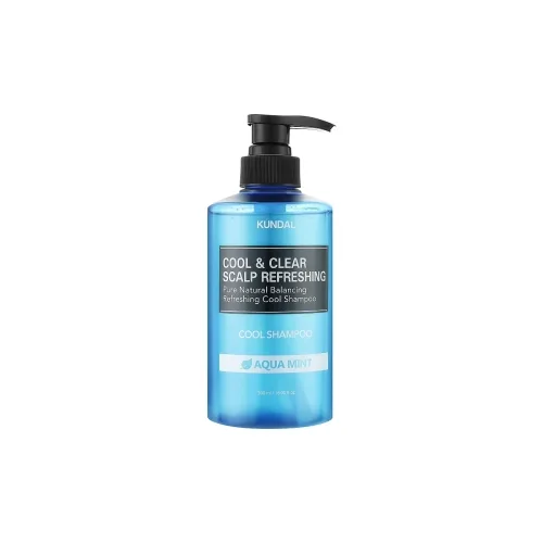Охолоджувальний шампунь для шкіри голови 500 мл KUNDAL cool & clear scalp refreshing shampoo aqua mint