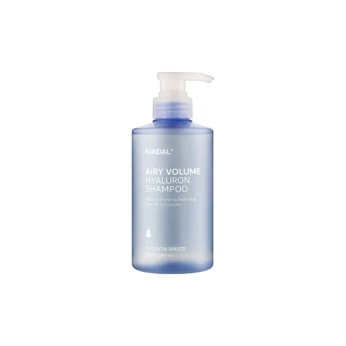 Гіалуроновий шампунь для об єму волосся Blossom Breeze 500 мл KUNDAL airy volume hyaluron shampoo blossom breeze