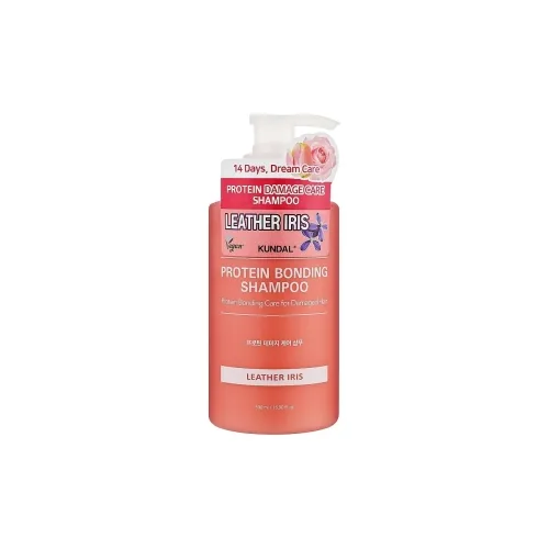 Білковий шампунь для пошкодженого волосся 500 мл KUNDAL protein bonding shampoo leather iris