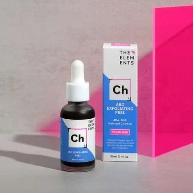 The Elements ABC Exfoliating Peel – чорний пілінг з кислотами і активованим вугіллям