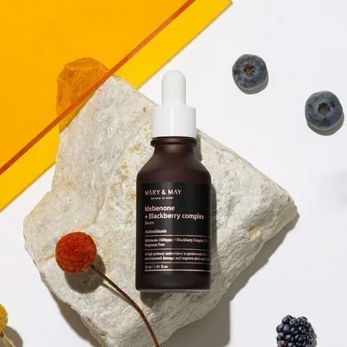Mary&May Idebenone + Blackberry Complex – сироватка з антиоксидантами