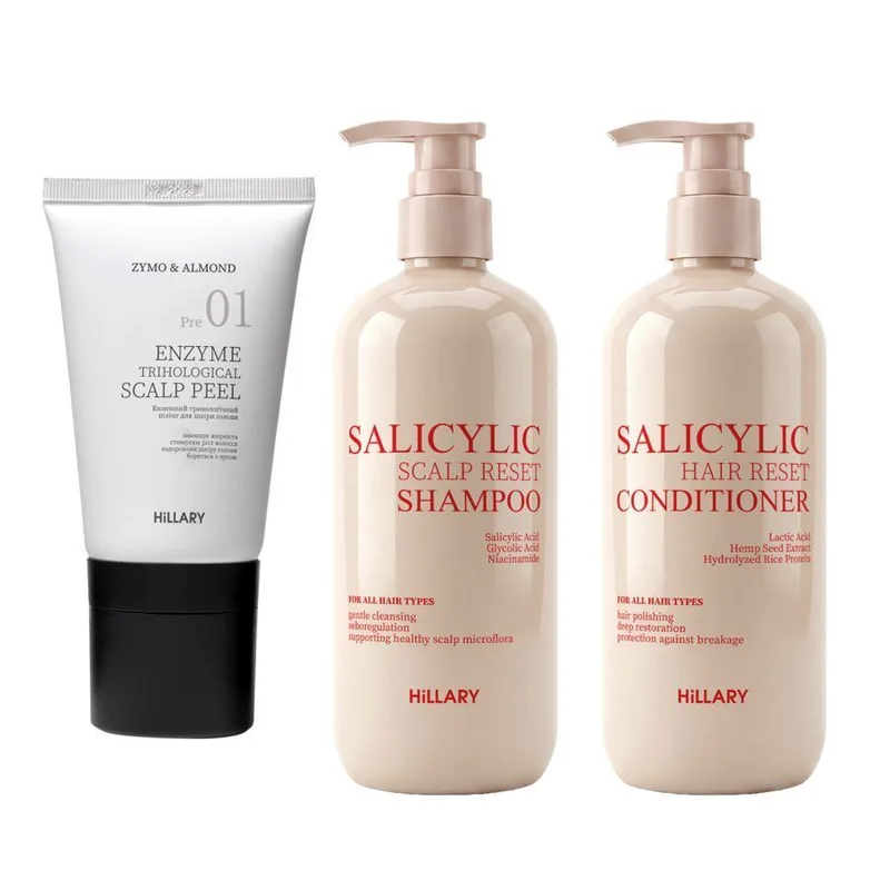 Hillary Deep Cleanse & Hair Restoration Set