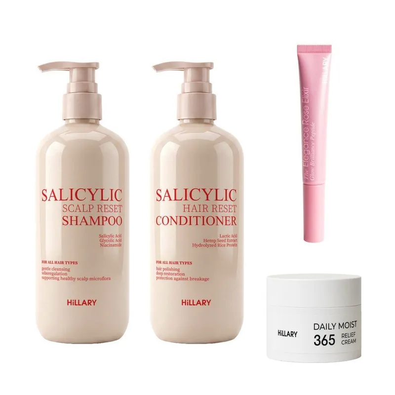 Hillary Total Skin, Hair & Lip Care Set