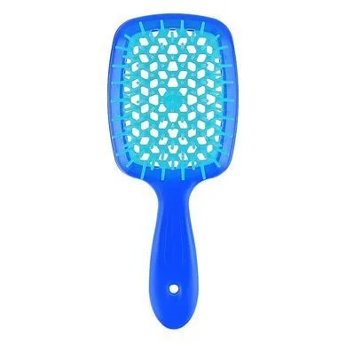 Гребінець фіолетовий з блакитним - Janeke SUPER BRUSH
