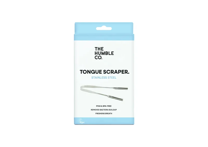 Металевий скребок для язика THE HUMBLE CO Tongue Scraper