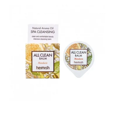 Heimish All Clean Balm Mandarin –гідрофільний бальзам для зняття макіяжу з мандарином 5 мл міні