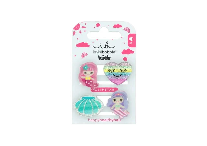 Набір заколок для волосся INVISIBOBBLE Clipstar Kids Mermaid Dreams 4 шт