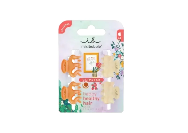Набір заколок для волосся INVISIBOBBLE Clipstar XS Oasis Petit Citrus 4 шт