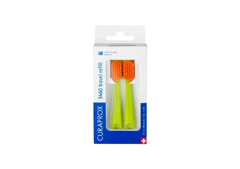 Насадки для зубної щітки для подорожей CURAPROX 5460 Travel Refill 2 шт