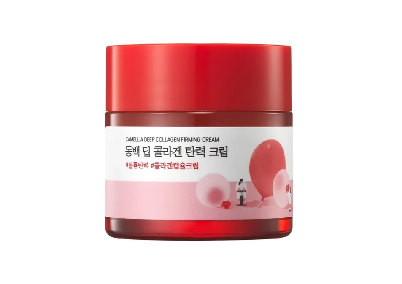Крем з колагеном ROUND LAB Camellia Deep Collagen Firming Cream 50 мл