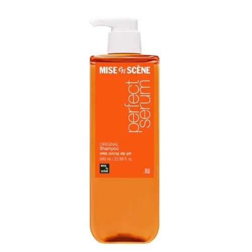 Живильний шампунь-серум для волосся 680 мл MISE EN SCENE perfect original serum shampoo
