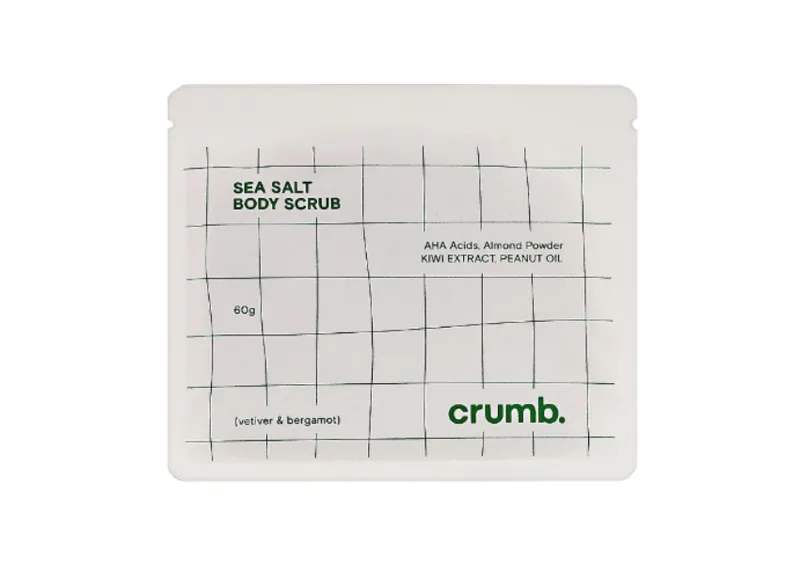 Сольовий скраб для тіла з AHA-кислотами CRUMB Vetiver & Bergamot