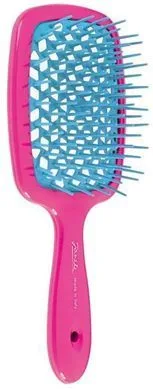 Гребінець малиновий з синім - Janeke SUPER BRUSH