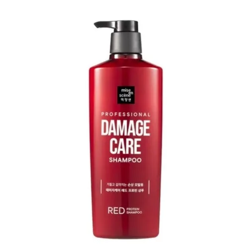 Шампунь для волосся протеїновий 680 мл MISE EN SCENE damage care red protein shampoo