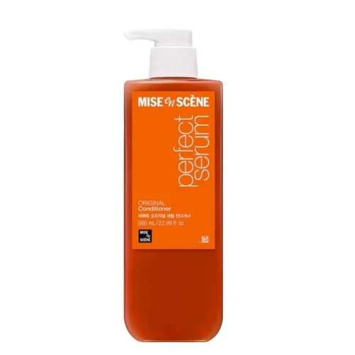 Відновлювальний кондиціонер-серум для волосся 680 мл MISE EN SCENE perfect original serum conditioner