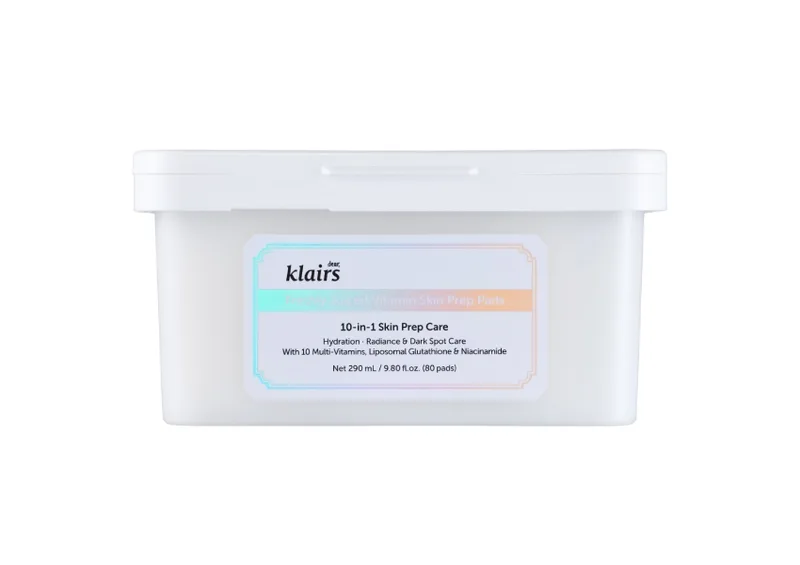 Пади для обличчя з вітаміном С DEAR, KLAIRS Freshly Juiced Vitamin Skin Prep Pads для освітлення 80 шт