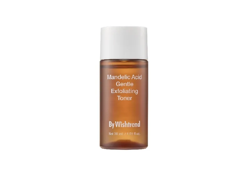 Мигдальний тонер BY WISHTREND Mandelic Acid Gentle Exfoliating Toner