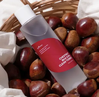 Isntree Chestnut BHA 0,9% Clear Toner – м'який тонер з саліциловою кислотою 200 мл